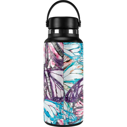 California Monarch Collage Hydro Flask 32oz Wide Mouth Skin